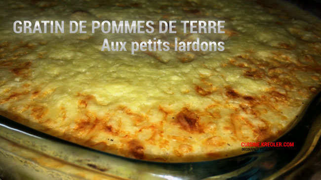 gratin pomme de terre lardons