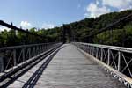 Pont suspendu rivière de l'Est